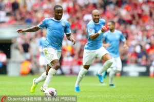  英格兰社区盾，曼城常规时间战平利物浦