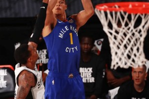  掘金约基奇策应配合撕开爵士联防