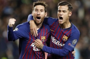  乌拉圭锋霸苏亚雷斯西甲梅开二度