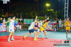  青少年篮球联赛开幕，青春风暴席卷赛场