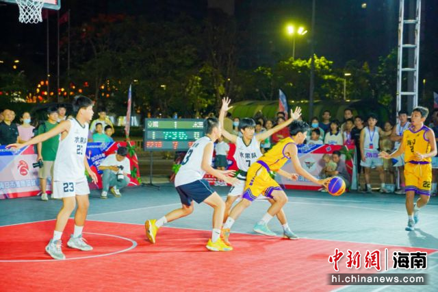  青少年篮球联赛开幕，青春风暴席卷赛场